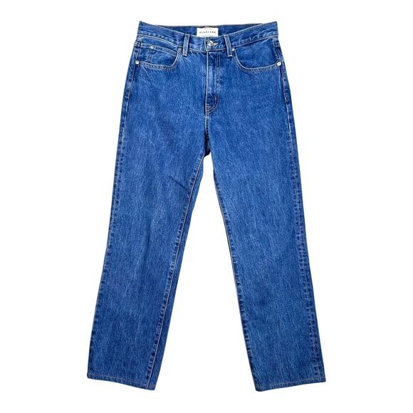 SLVRLAKE Jeans Womens 28 Blue Stella Straight Leg Claremont Wash Made USA Denim - Picture 1 of 13